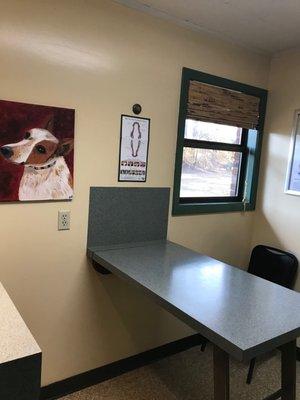 Landmark Animal Hospital Exam room