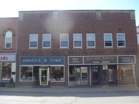 Jewelry store front and awards store