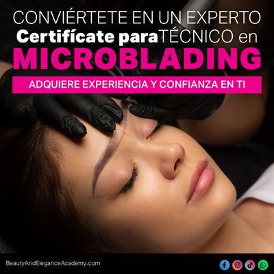 ¿ESTÁS INTERESADO EN APRENDER SOBRE MICROBLADING?
En Beauty & Elegance Academy te brindamos las herramientas necesarias