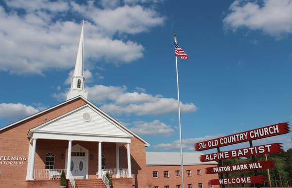 Alpine Baptist-the Old Country Church