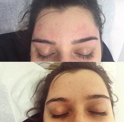 Eye Brow Waxed