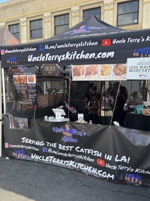 Uncle terrys booth at smorgasburg