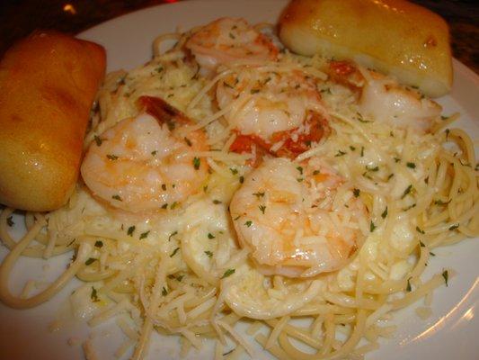 Shrimp Scampi with Linguine