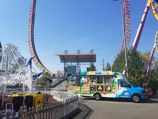 Kona Ice of Boulder at Elitch Gardens!