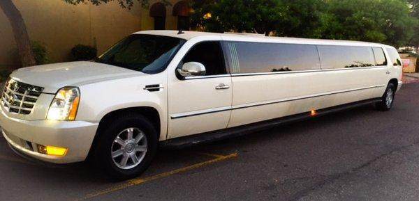 Our 200" Strecth Escalade has enough room for any event.