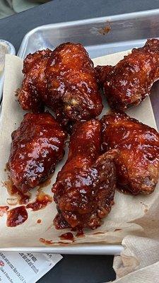 Sweet n Mild wings. SO GOOD.