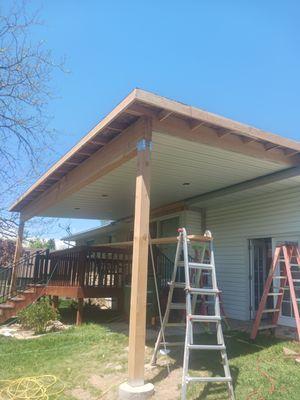 Carports, decks, fascia and soffit