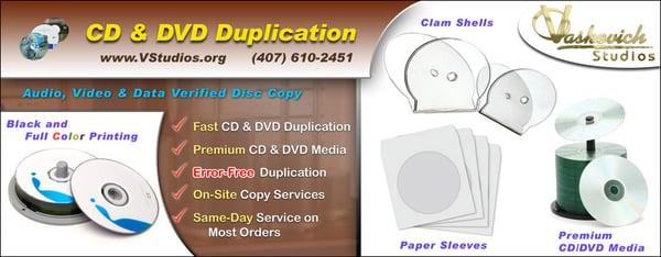 CD& DVD Duplication