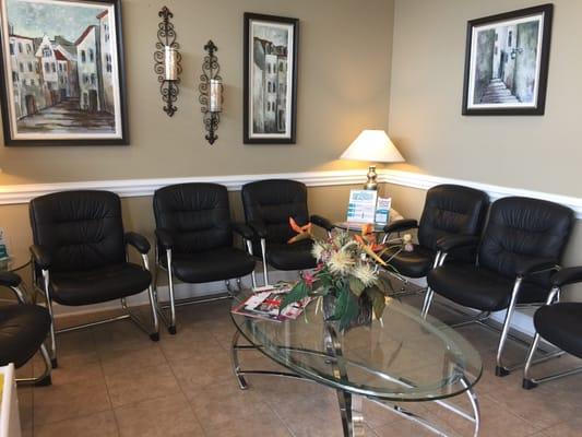 Reception area @ All About Family Dentistry