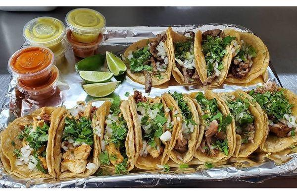 The dirty Dozen!! street tacos