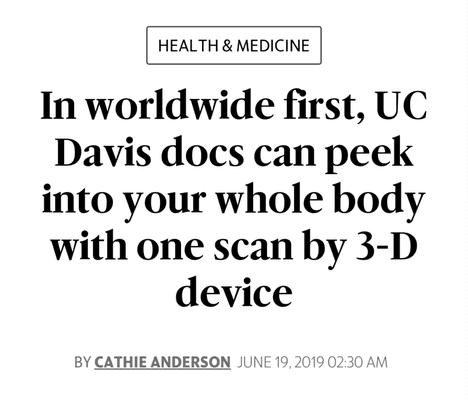 UC Davis Health System rocks!  World Wide first....!!!