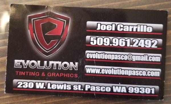 Evolution Window Tinting & Graphics