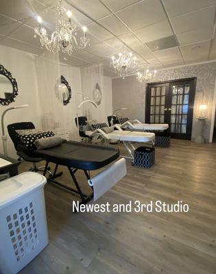 One of our rooms at The Lash studio