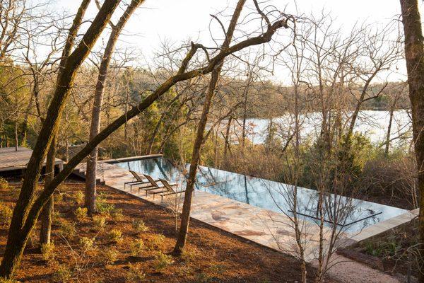 Infinity Pool at an Athens Family Ranch