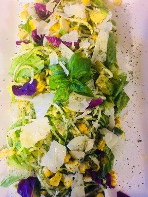 Zoodles Caesar Salad