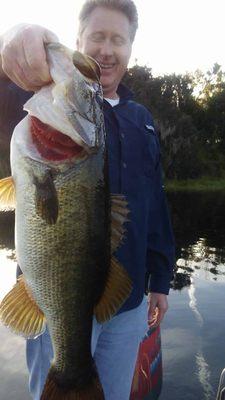 Join us for some Large mouth bass fishing trips. We are one of the top Florida bass charters in Florida.