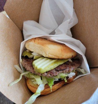 Impossible Burger as delivered