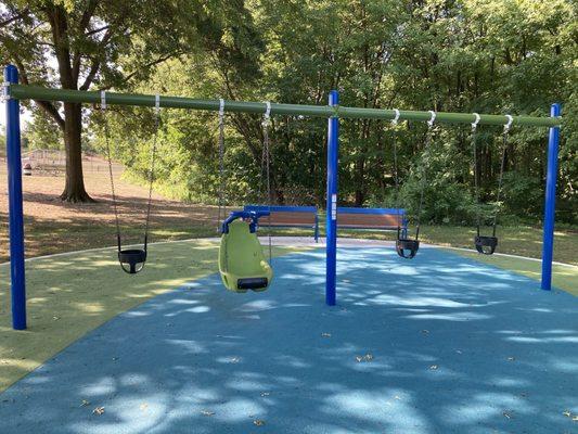 New toddler swings