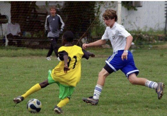 Summer soccer match 
 Inter Atlanta youth vs Payne land youth in Kingston, Jamaica