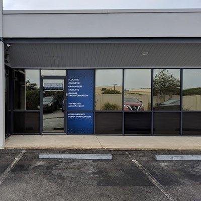 Front door to Garage Living Orlando.