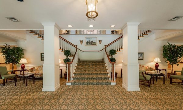 Georgian Staircase in the lobby