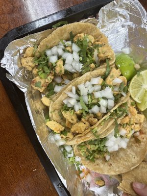 Tacos de pollo