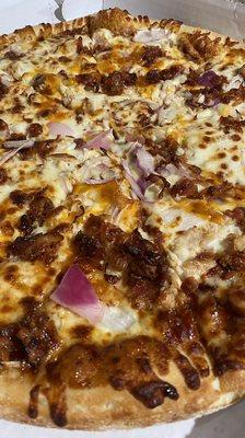 BBQ pizza