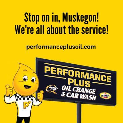 Looking for a quick and efficient oil change service in Muskegon, Michigan? Performance Plus Quick Oil Change and Car Wash in Muskegon.