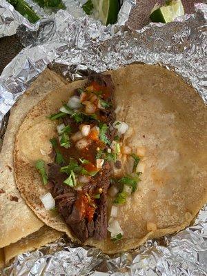 Taco de chivo