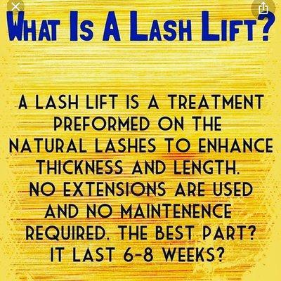 What is a lash lift?