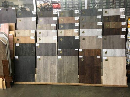 In stock laminate sample