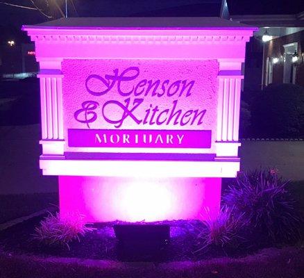 Henson & Kitchen Mortuary and Cremation Services.