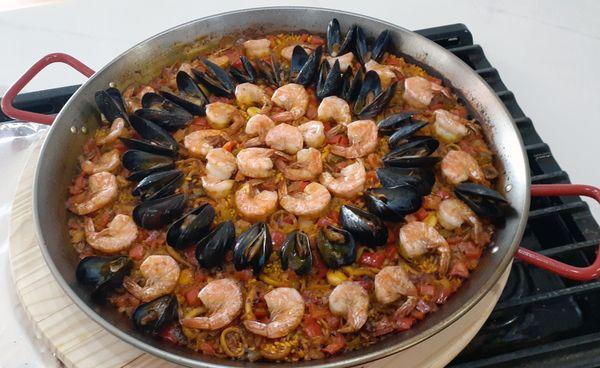 Seafood Paella