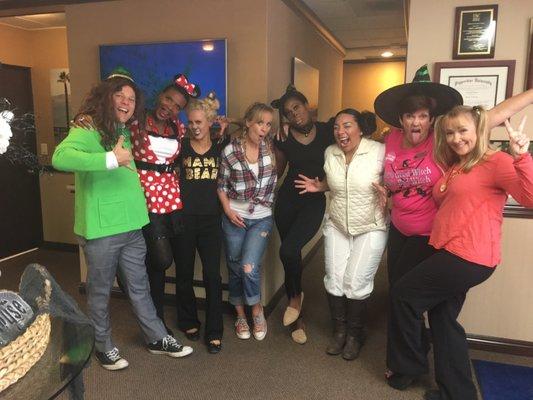 The Dreamteam having fun on Halloween 2016!