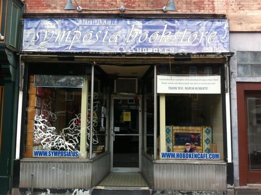 Symposia book store (and in general awesome spot) in Hoboken, NJ.