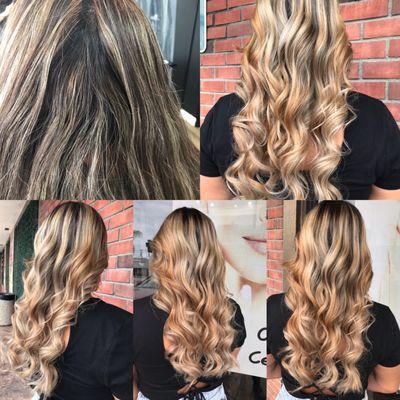 A gorgeous Balayage transformation!