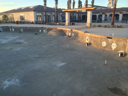 Terra Lago. Install of all electrical for pool lights and equipment.