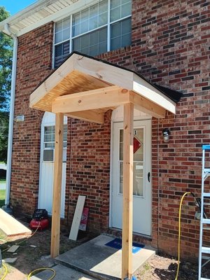 Front porch dormer