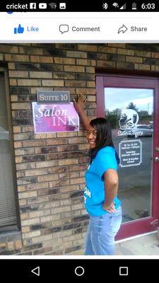 Stop by and check us out flat iron Natural Hair