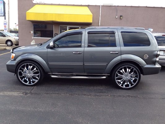 Durango on "26 rims done by Stereo City