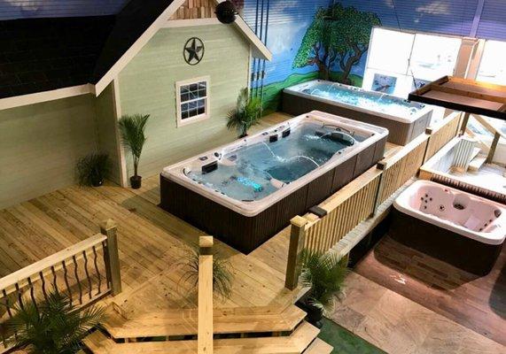 Yelp, by far the best selection of hot tub and Swim Spas can be found at Chattanooga Hot Tub & Swim Spas.