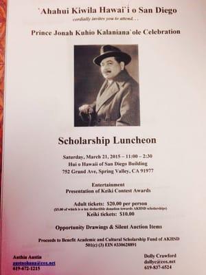 Scholarship Luncheon