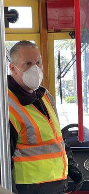 Racist New Orleans train operator.