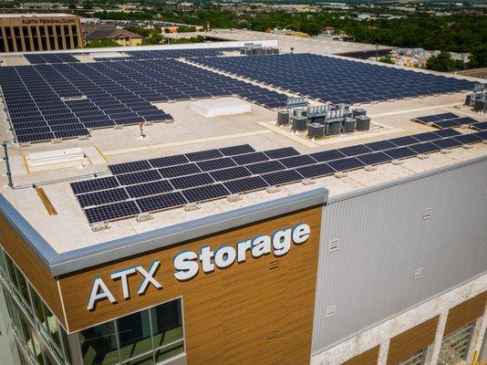 ATX Storage Commercial Solar Installation