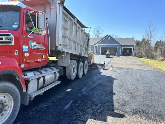 Driveway installation