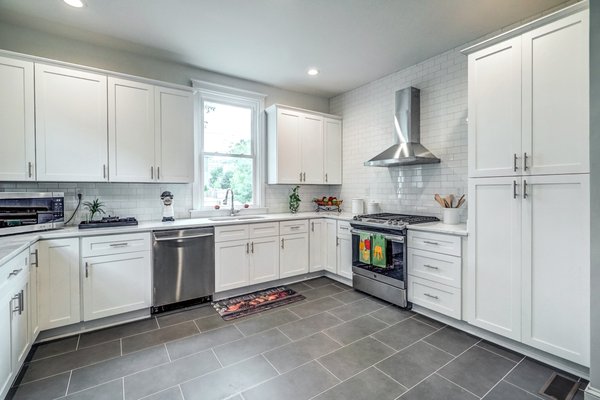 White Marble Kitchen