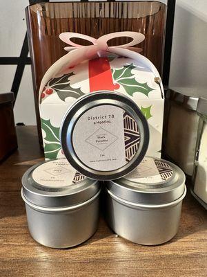 Holiday candle  gift sets