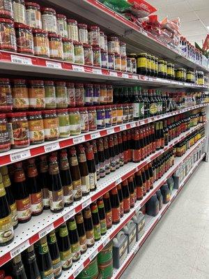 Sauces galore