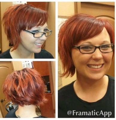 Super cute color and cut!!