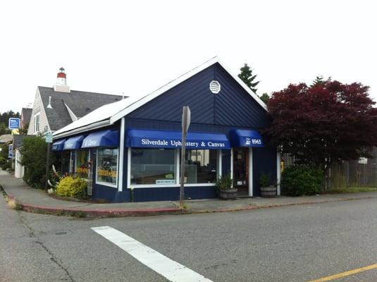 Silverdale Upholstery & Canvas, on the corner of Byron and Washington in Old Town Silverdale